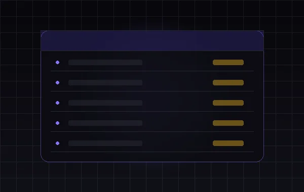 Web Application Development dashboard or user interface concept at CINEM